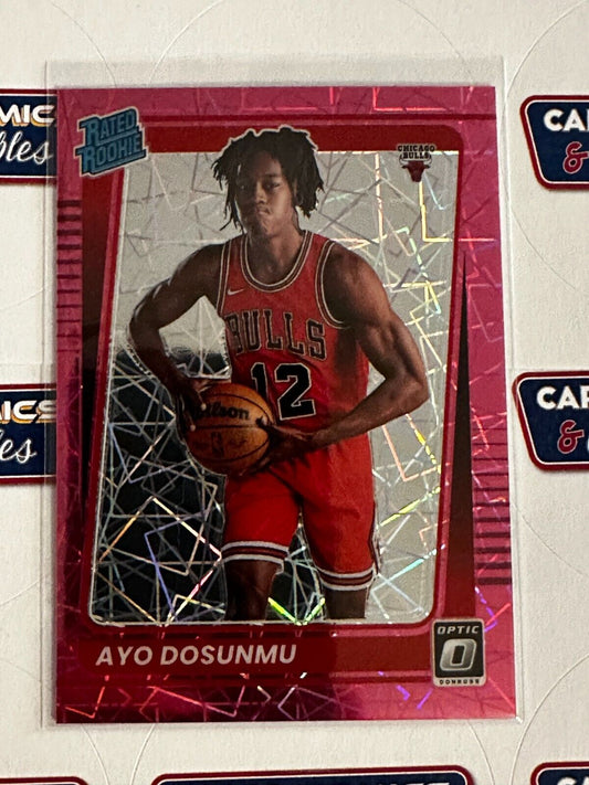 2021-2022 Donruss Optic Rated Rookie #171 Ayo Dosunmu 22/79