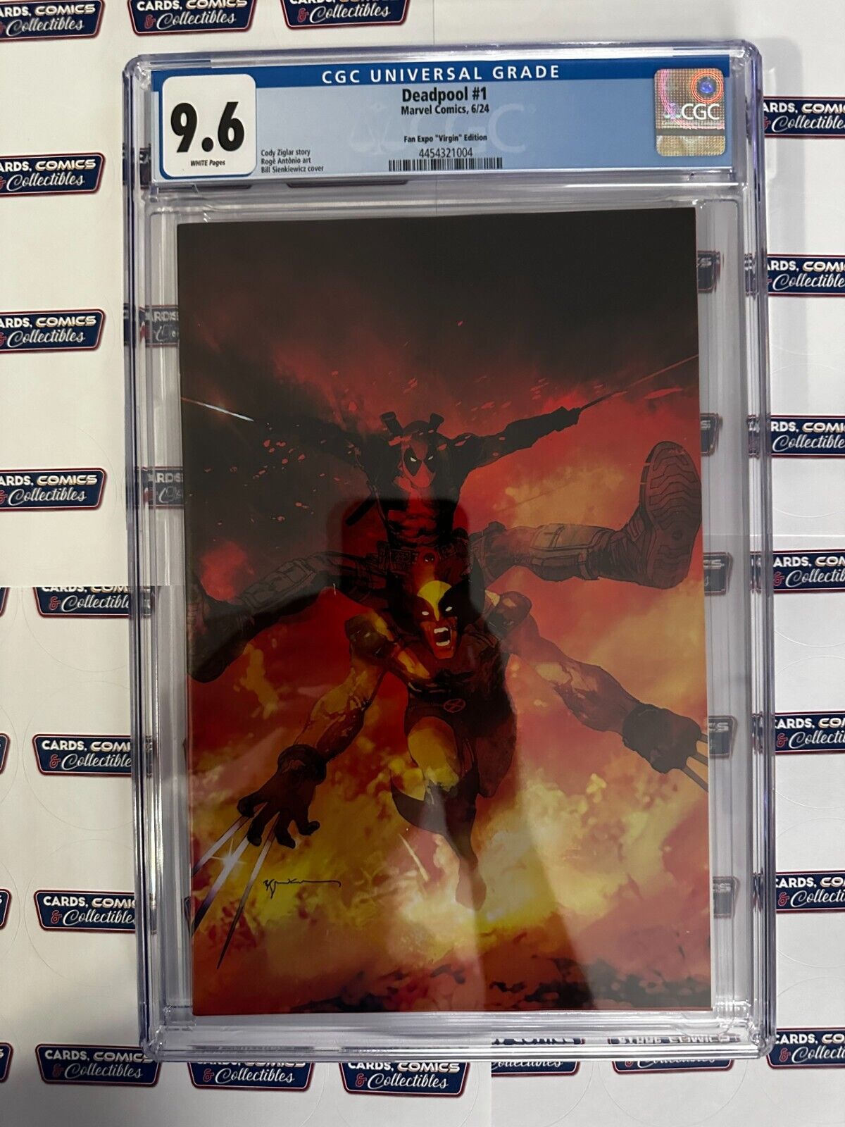 DeadPool and Wolverine Variant SP Issue #1 Released 6/24 Convention Sp. CGC 9.8