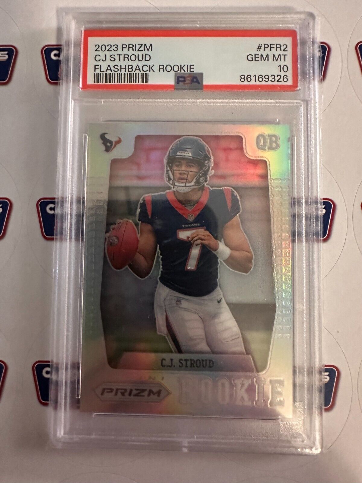2023 Prizm Flashback Rookie SP CJ Stroud PSA 10