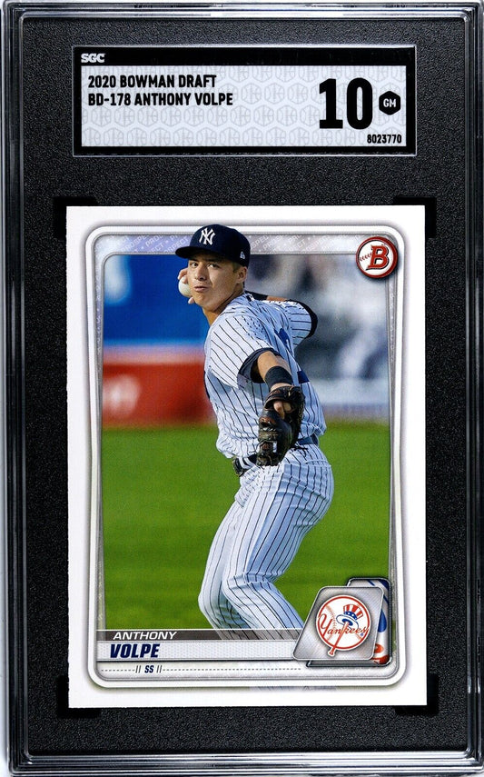 2020 Bowman Draft ANTHONY VOLPE  Prospect Card #BD-178 NY Yankees