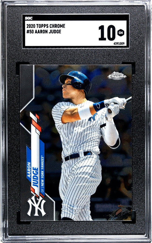 2020 Topps Chrome - Refractor #50 Aaron Judge