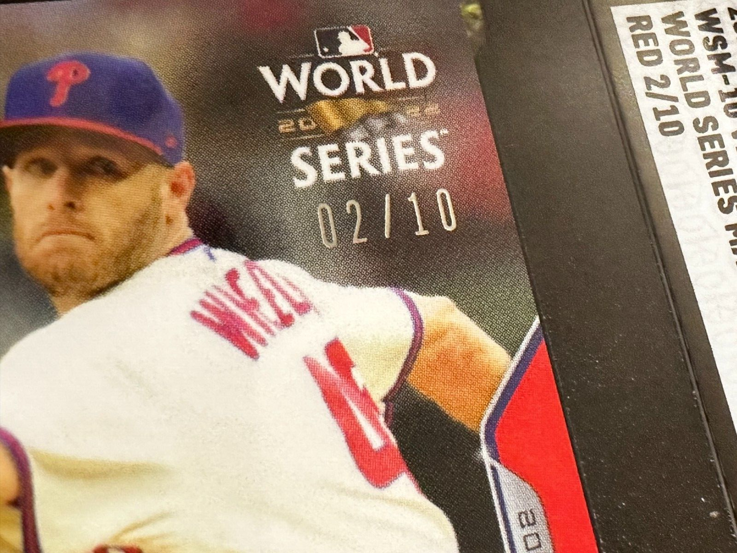 2022 TOPPS NOW WSM-10 MATCH UP VERLANDER WHEELER 2/10 SGC 10GM