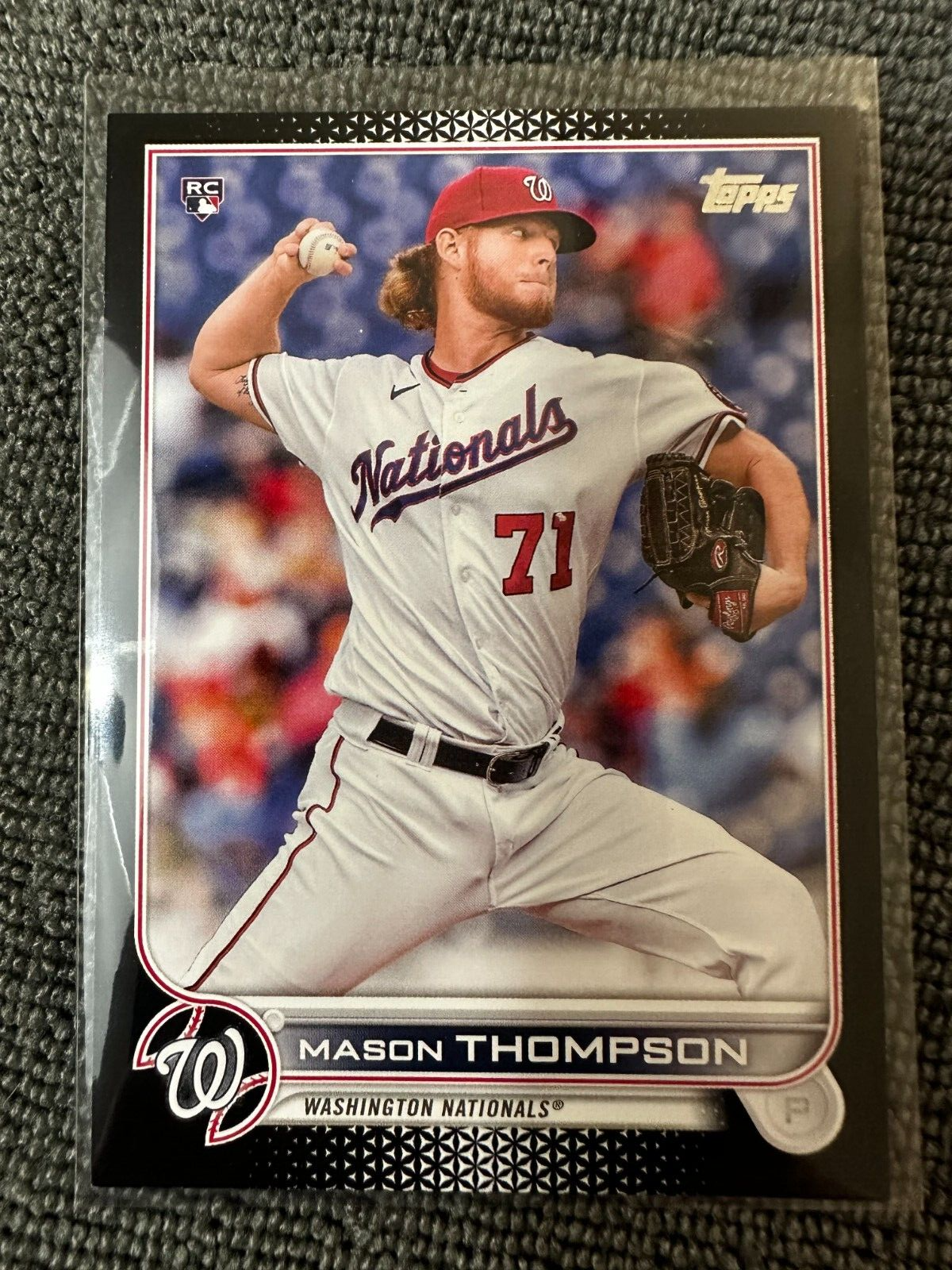 2022 Topps Series 1 Mason Thompson Black 26/71