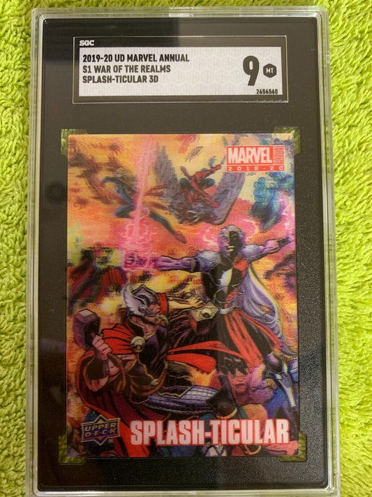 2019-20 UD Marvel Annual S1 War of The Realms SGC 9