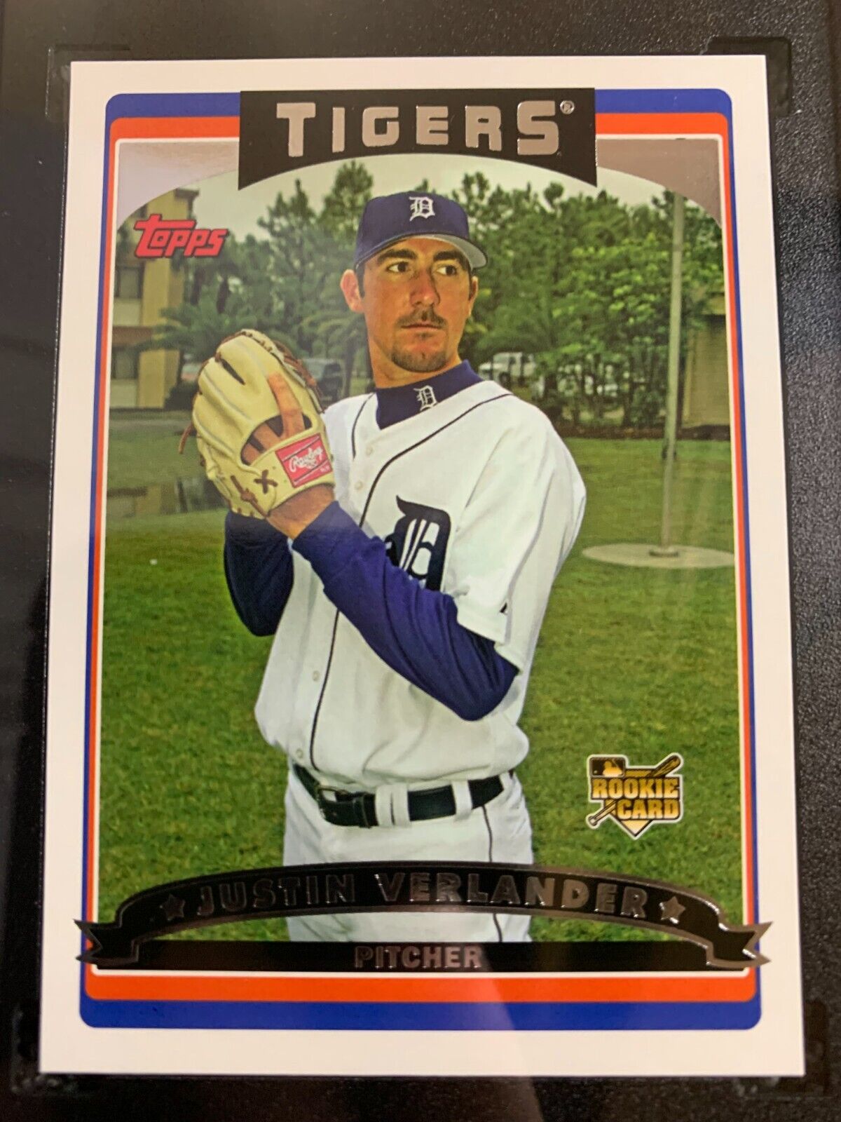 2006 topps justin verlander 641 psa 9.5