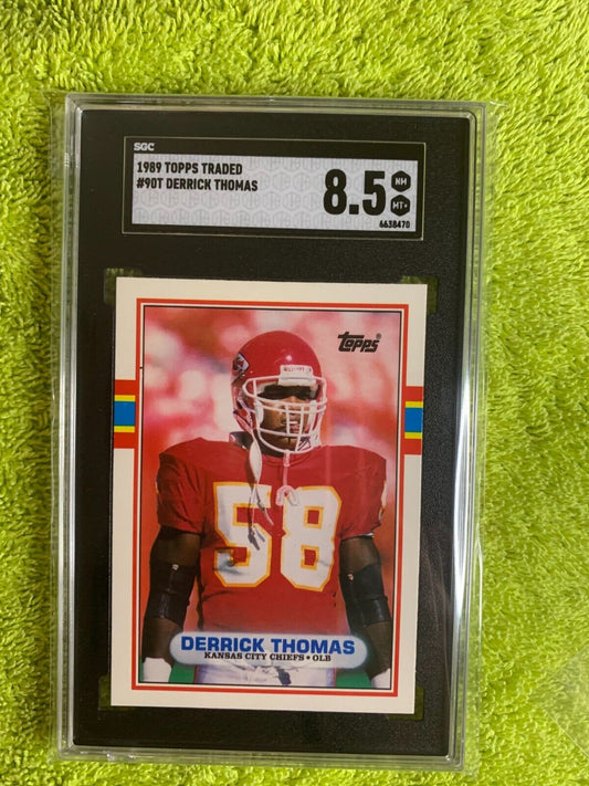 1989 Topps Derrick Thomas #90 Graded 8.5